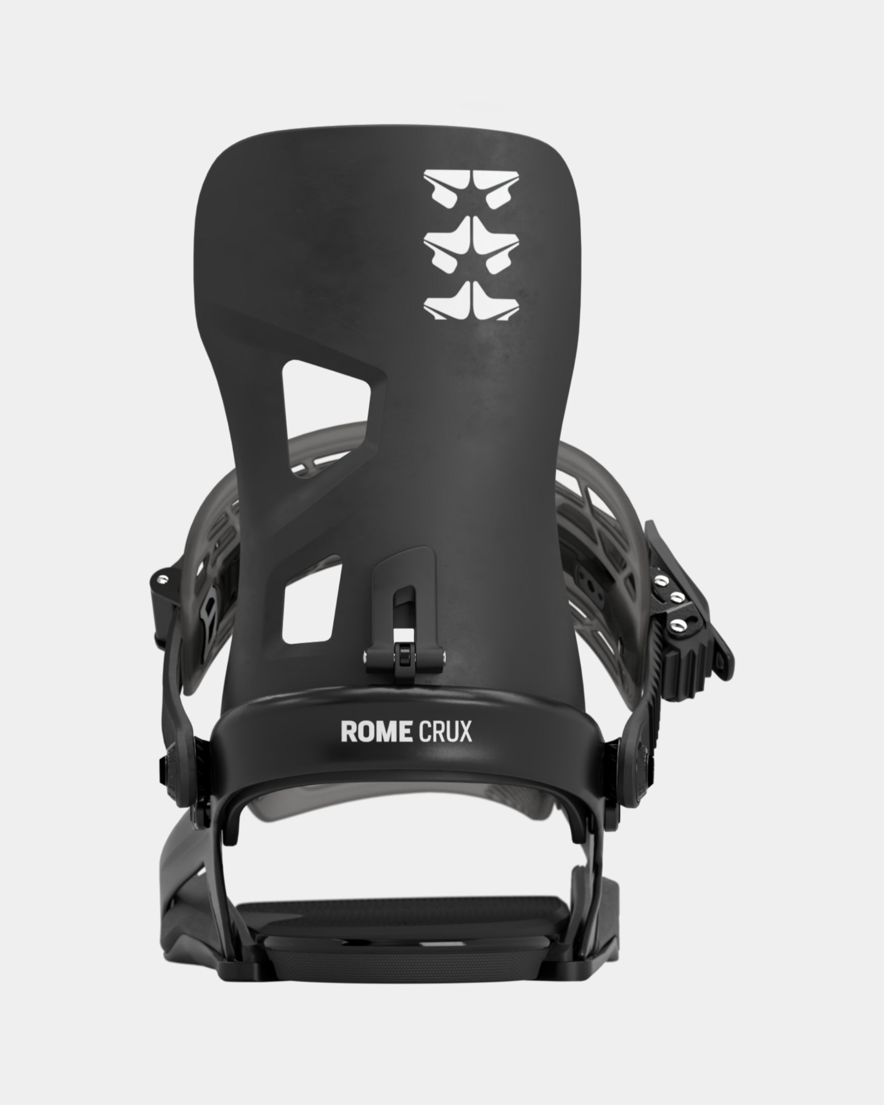 Rome Crux 2022-2023 product photo from the back cover shot in the studio color-black