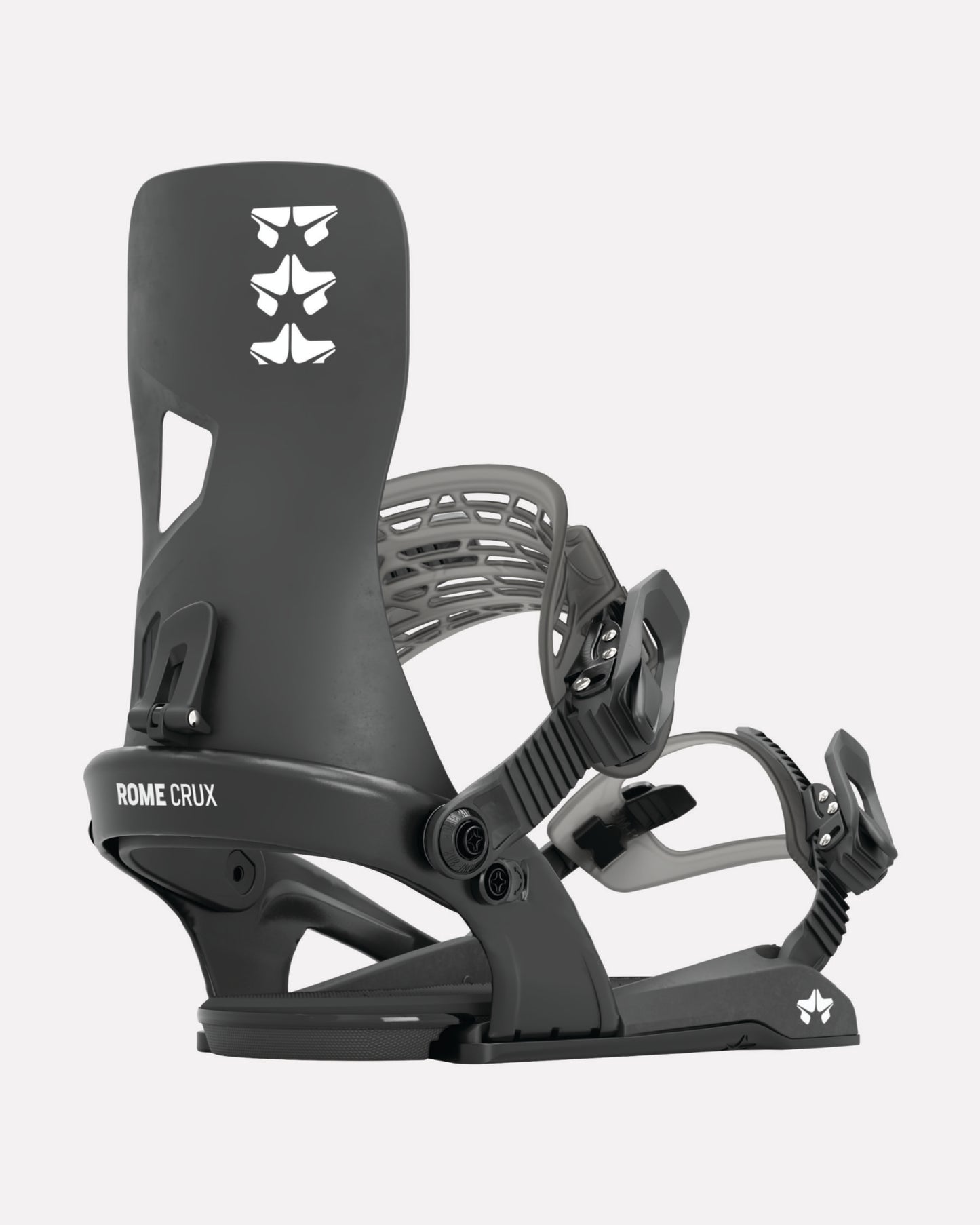 Rome Crux 2022-2023 product photo from the back cover shot in the studio color-black