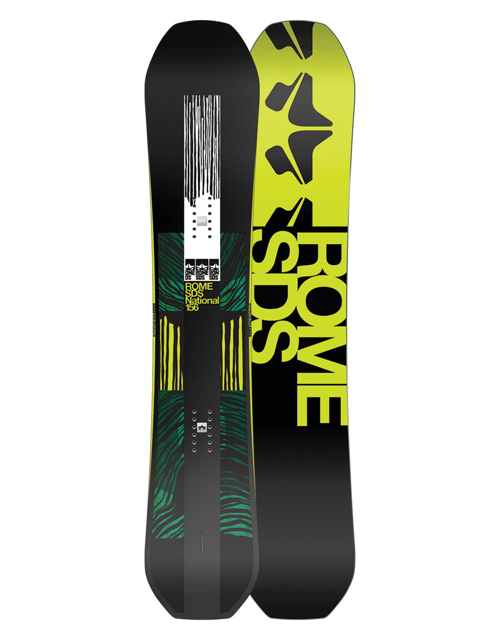 Rome national snowboard 2020 - 2021 by rome snowboards