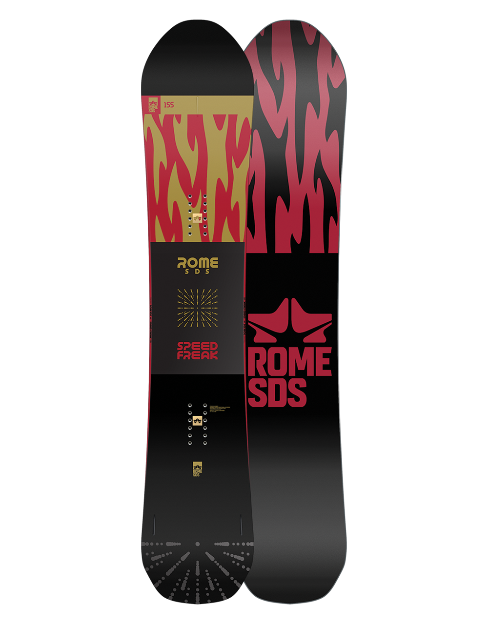mens all mountain snowboard photo shoot in the studio of rome snowboards