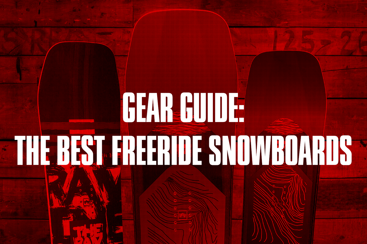Snowboard Banner Image, 21/22, Rome Snowboards, The Best Freeride Snowboards