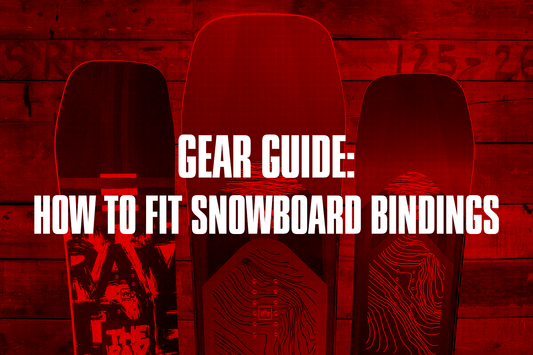 Snowboard Banner Image, 21/22, Rome Snowboards, How to Fit Your Snowboard Bindings