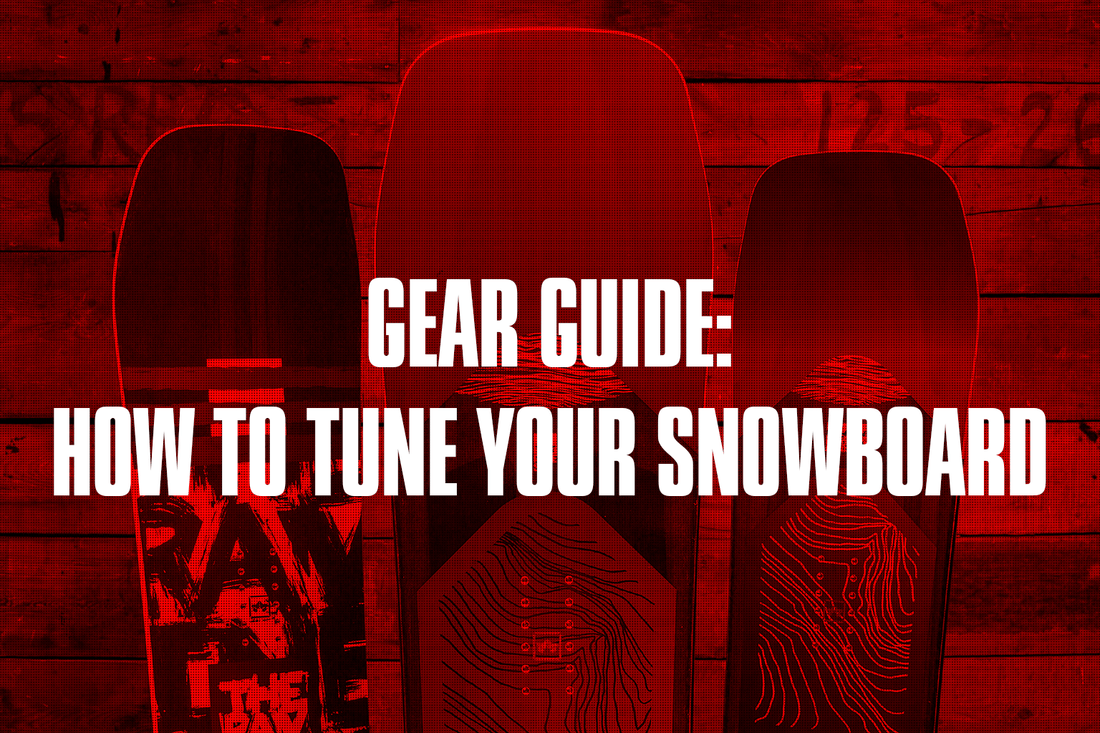 Snowboard Banner Image, 21/22, Rome Snowboards, How to Tune Your Snowboard