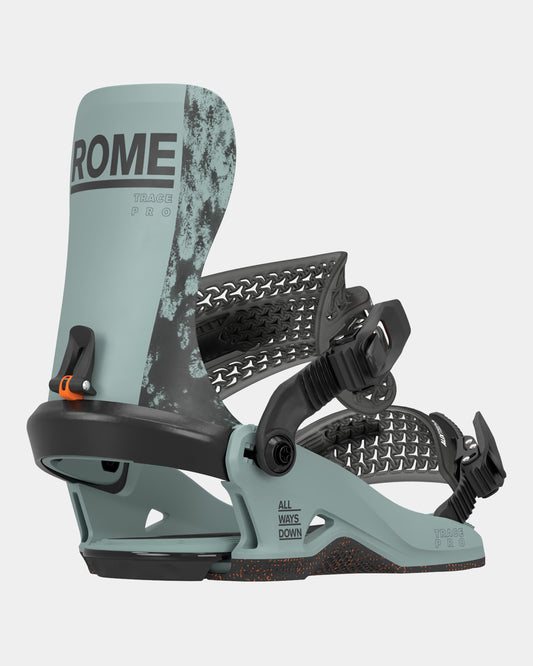 features-bg-slate-gray/orange color-slate-gray/orange Trace Pro 2025 | Rome Snowboards™ best men bindings