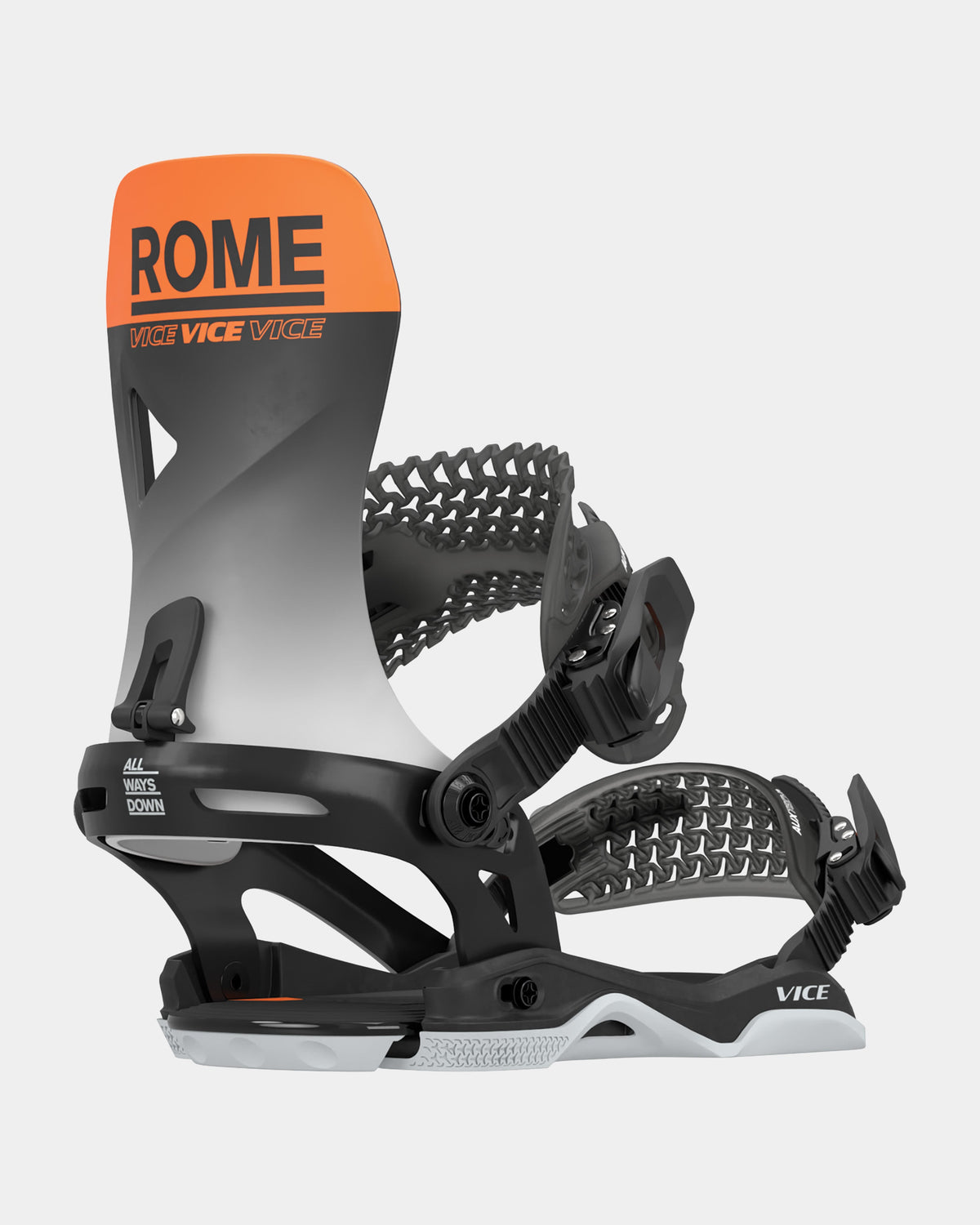 mens rome snowboard bindings Vice 2025 medium action Balenciaga Balenciaga B Logo the 390 Boss FW COLOR:CUSTOM TEQKILLA