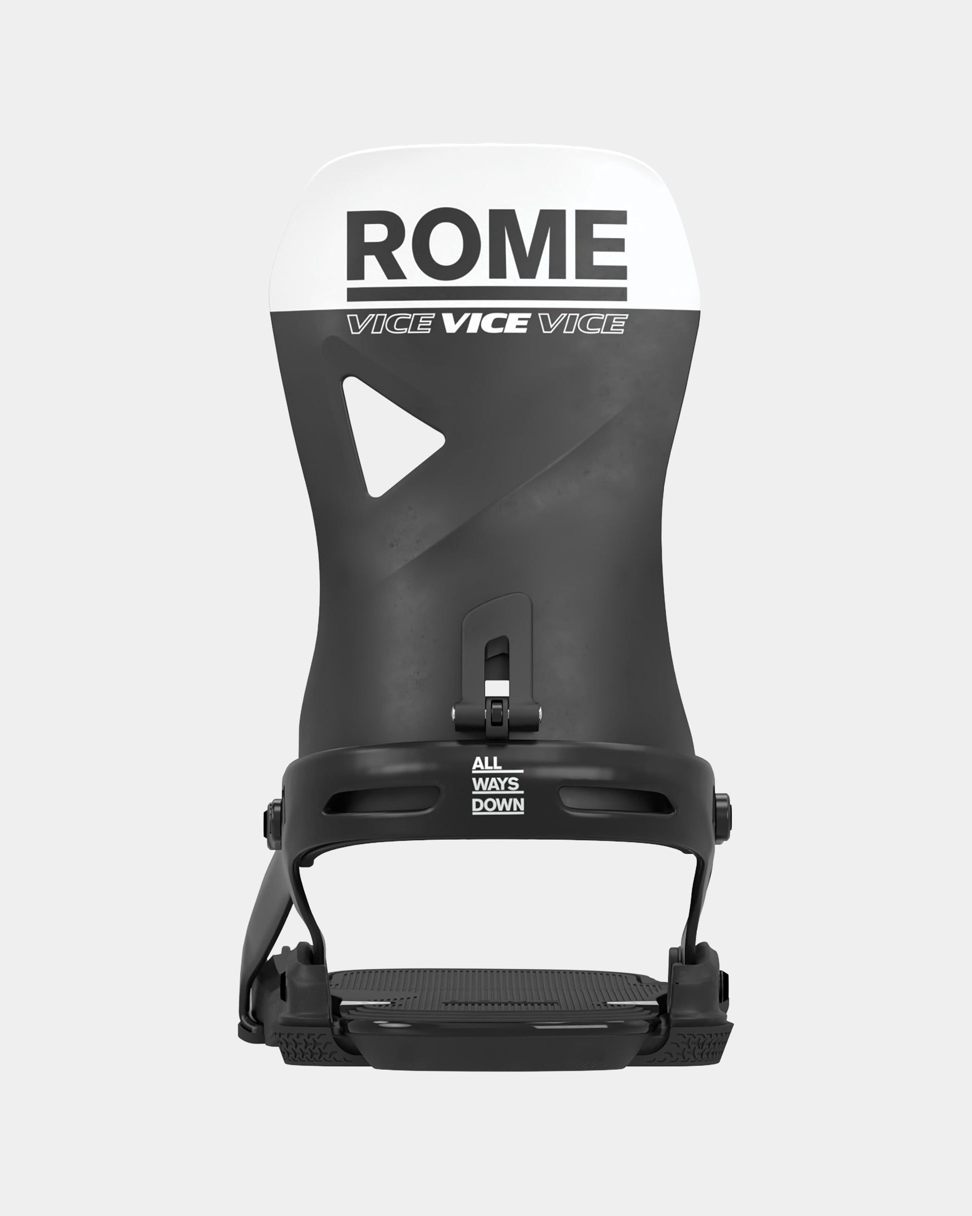 color-black Vice 2025 | Rome Snowboards™ best all mountain snowboards