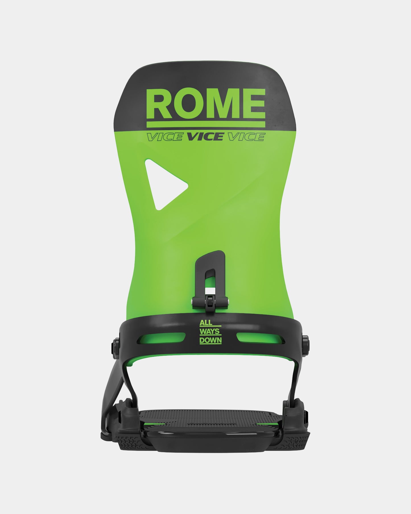 color-neon-green Vice 2025 | Rome Snowboards™ best all mountain snowboards