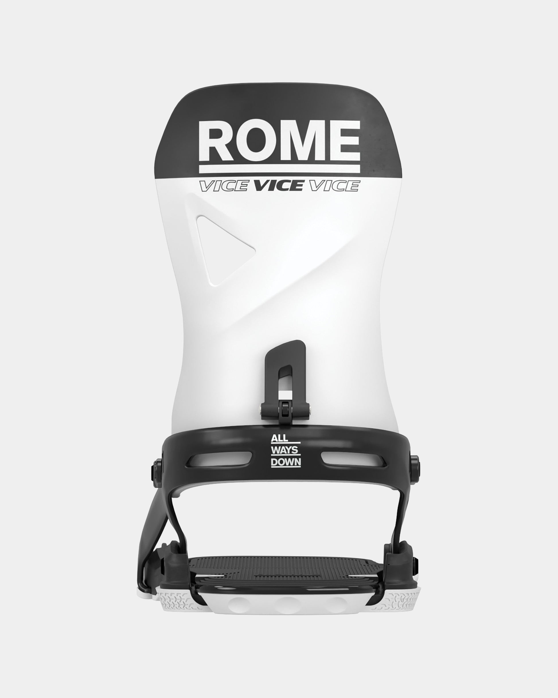 color-white Vice 2025 | Rome Snowboards™ best all mountain snowboards