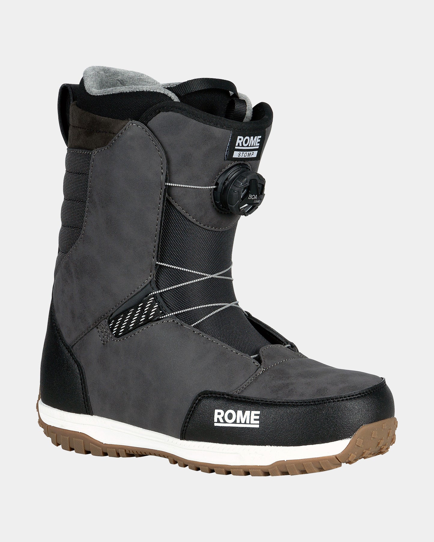Rome Men's Stomp Boa Snowboard Boots 2025 Black / 9