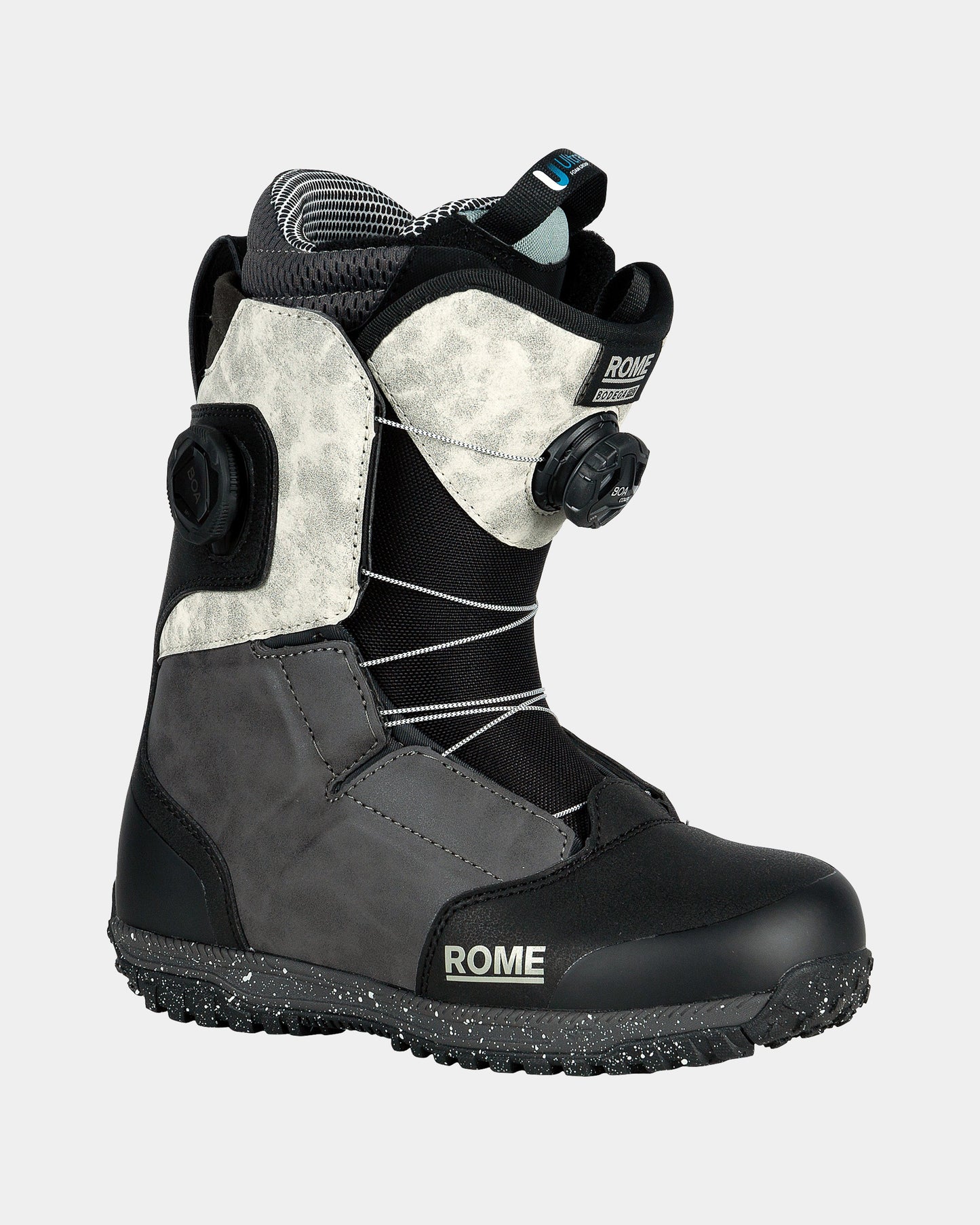 features-bg-black/bone Women's Bodega Pro Boa 2025 | Rome Snowboards™ women's snowboard boots