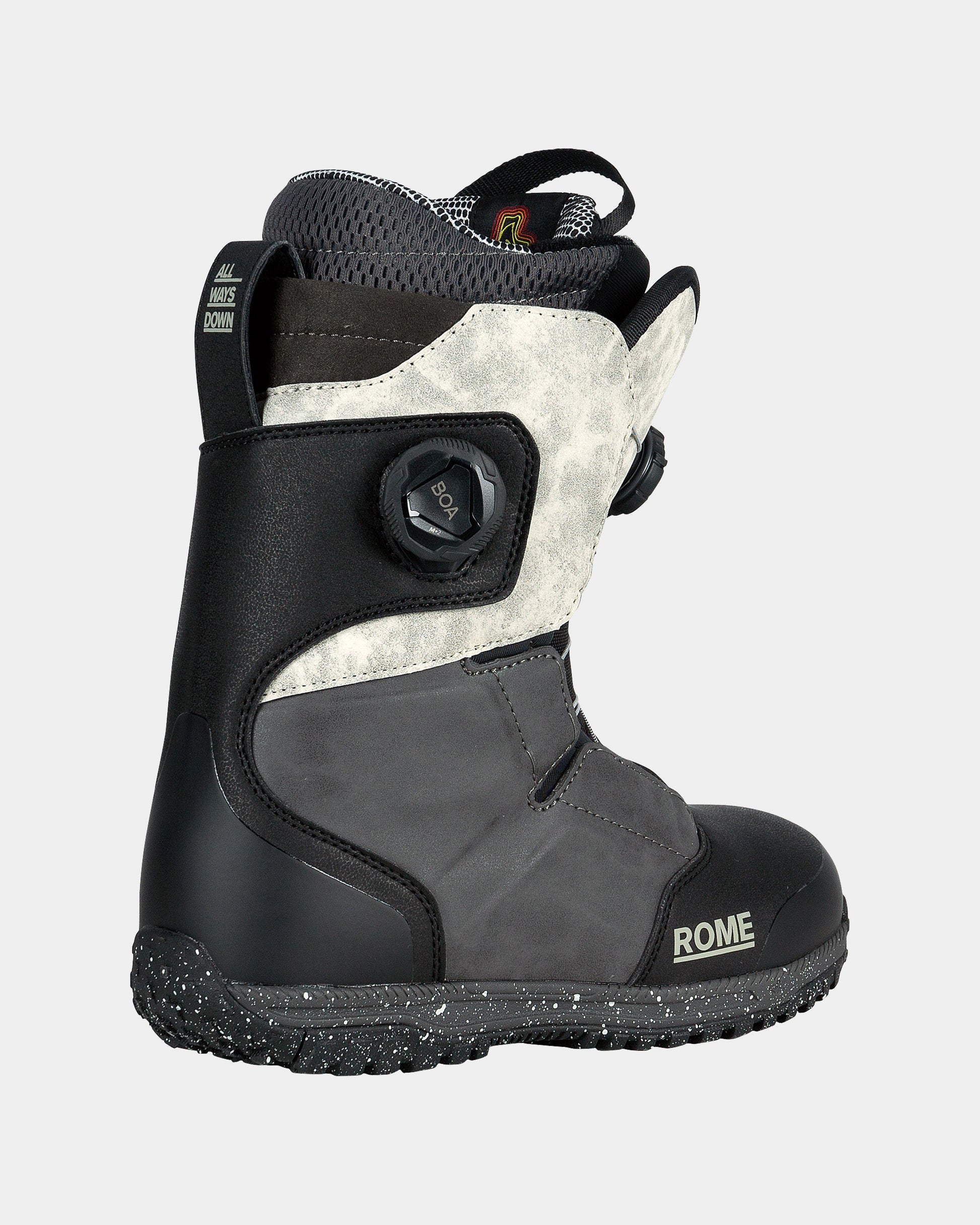 features-bg-black/bone Women's Bodega Pro Boa 2025 | Rome Snowboards™ women snowboard boots for sale