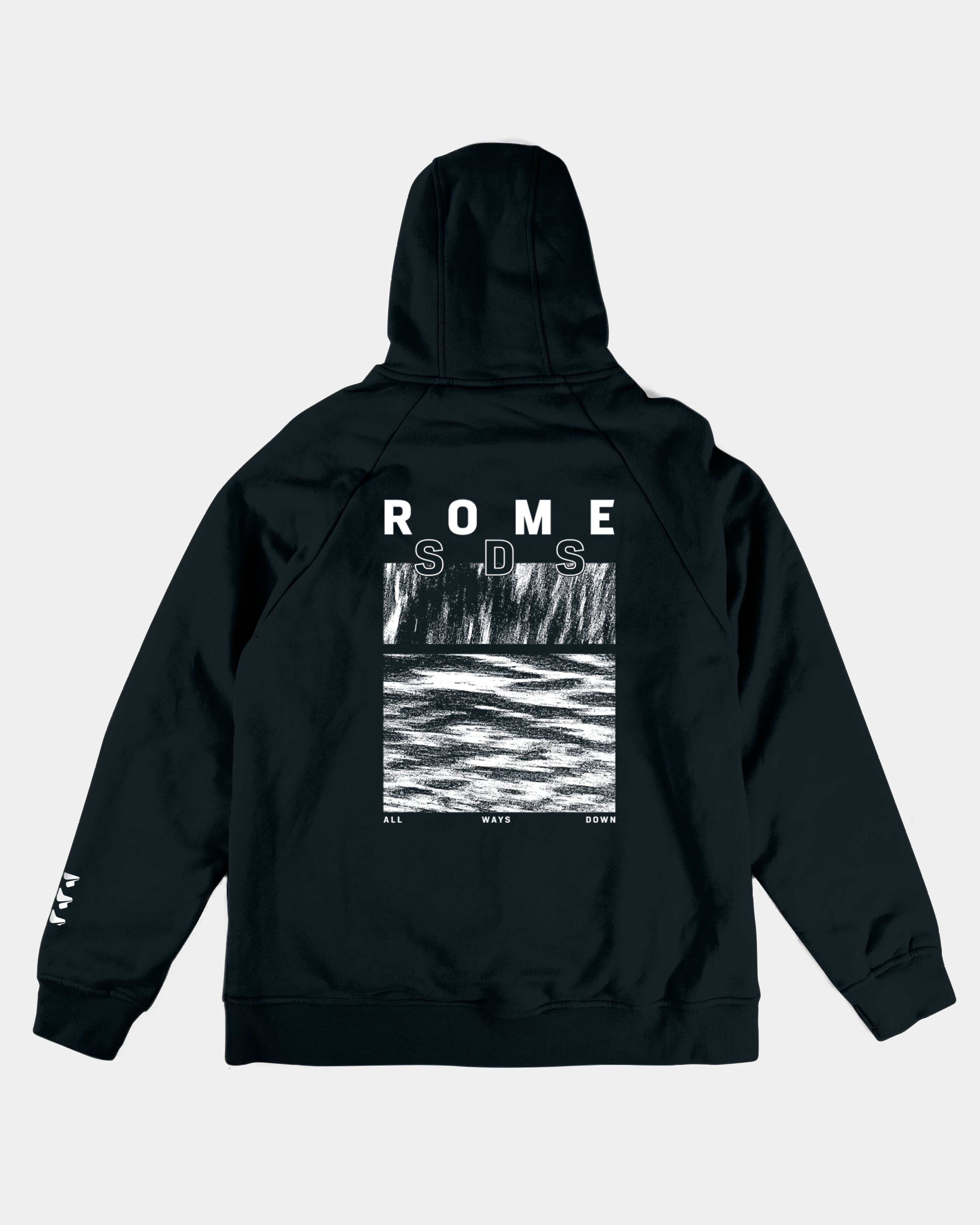 rome sds オファー パーカー ジップ