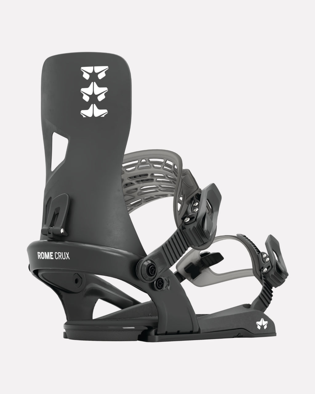 Rome Crux 2022-2023 product photo from the back cover shot in the studio color-black