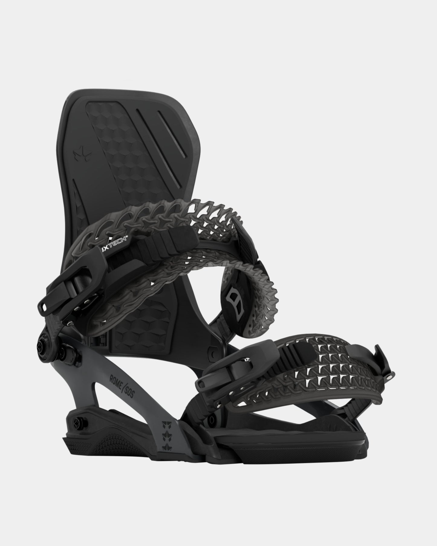 color-black D.O.D. 2025 | Rome Snowboards™ snowboard bindings for men