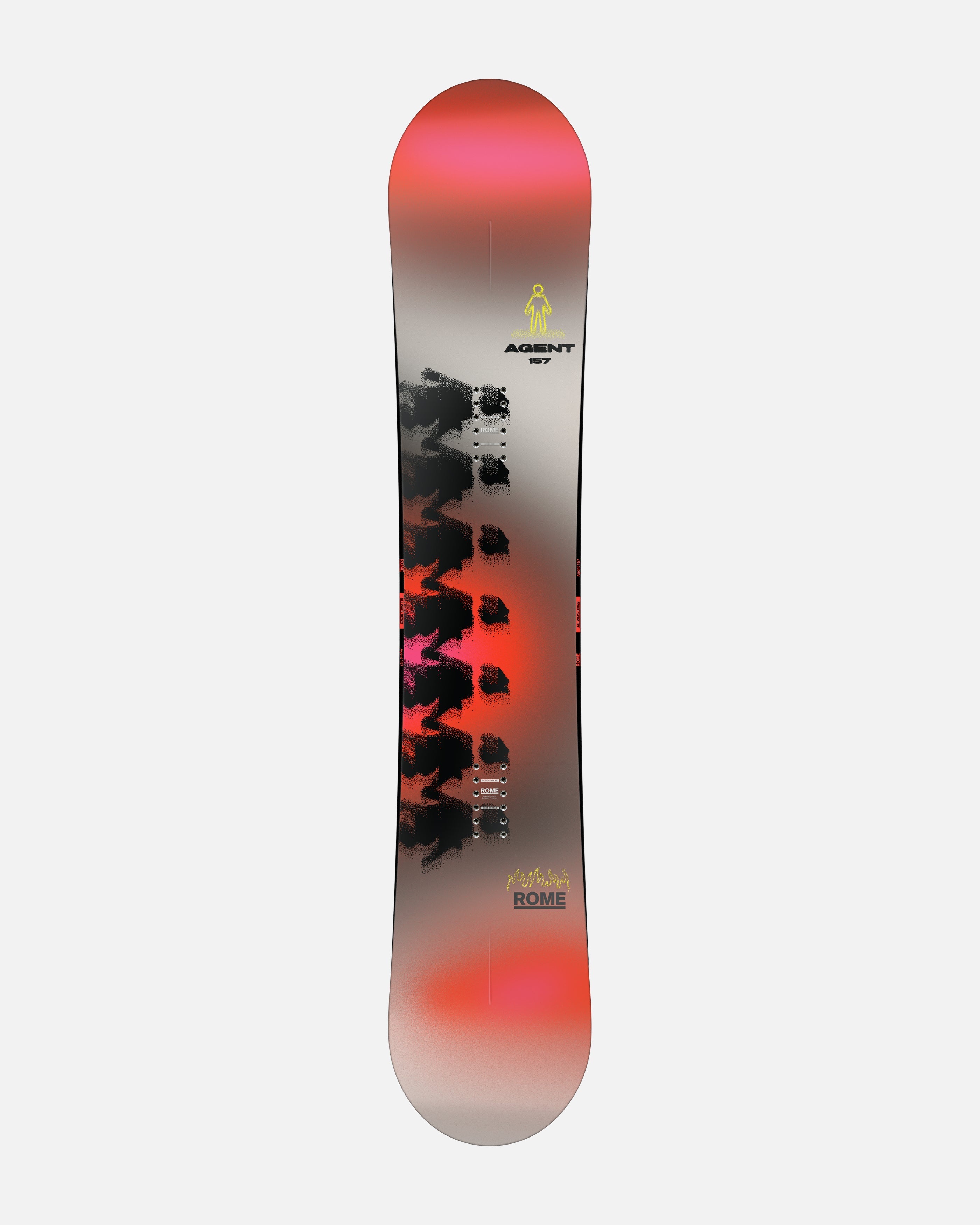 Agent Snowboard - True Twin Snowboards - Rome US - 2025-2026 - Rome Snowboards