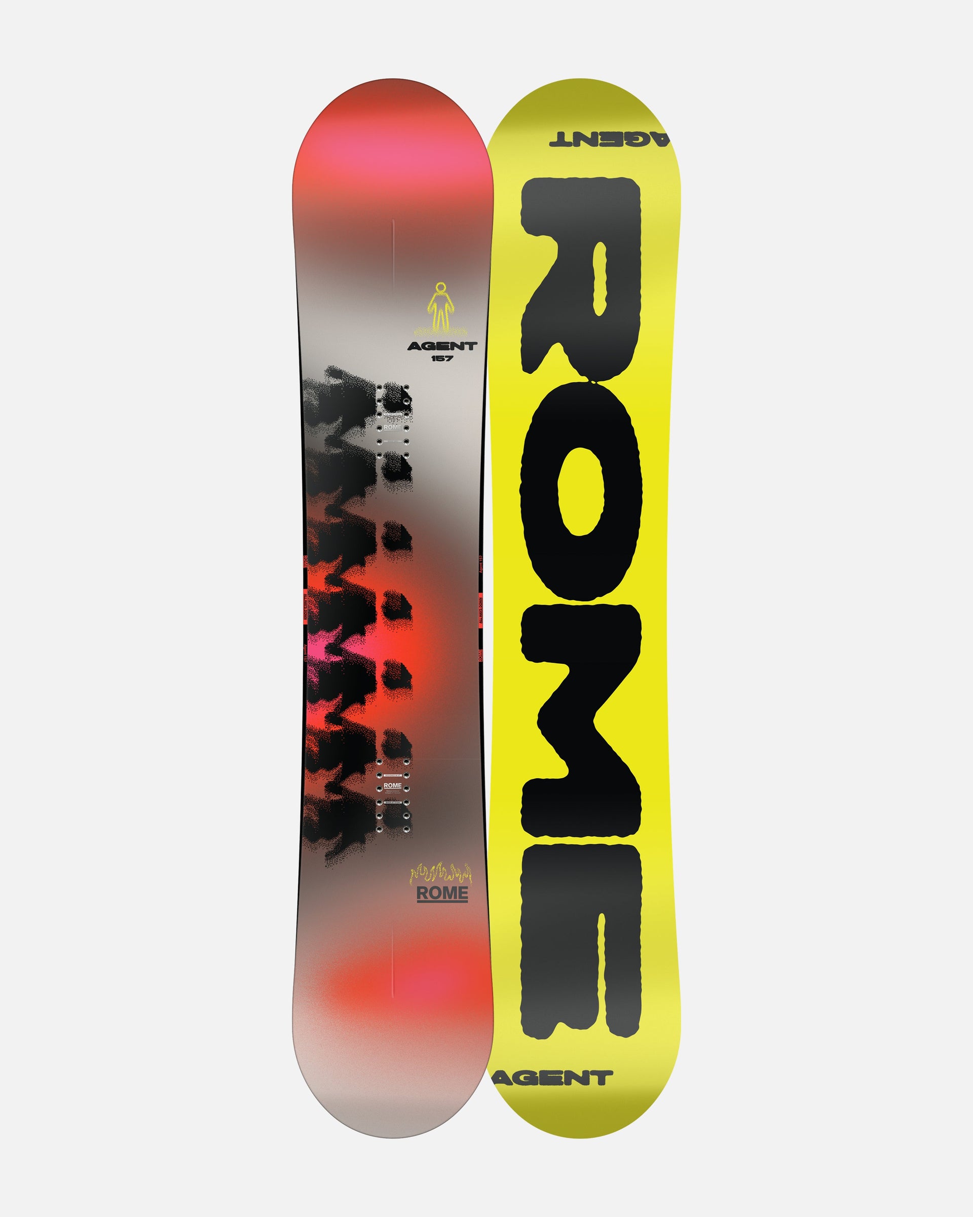 rome agent rocker wide snowboard Pro Men's 2025/2026 148 Fusion Camber Profile gives riders a lively Rome Agent Rocker 2014 Snowboard