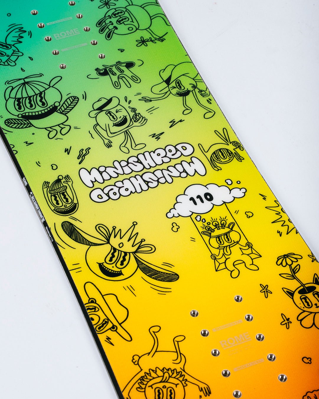 Minishred Youth Snowboard - True Twin Snowboards - Rome US - 2025-2026 - Rome Snowboards