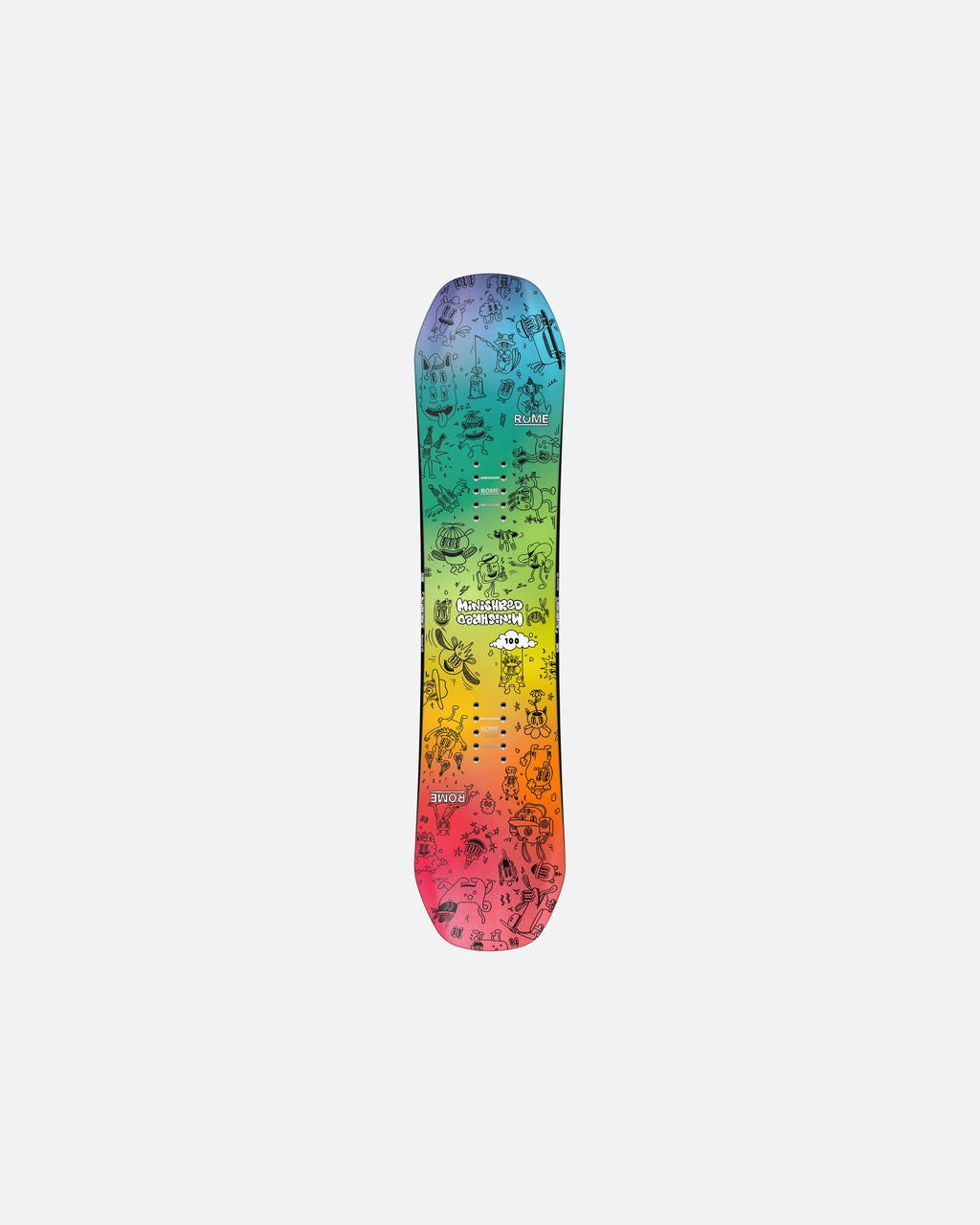 Minishred Youth Snowboard - True Twin Snowboards - Rome US - 2025-2026 - Rome Snowboards