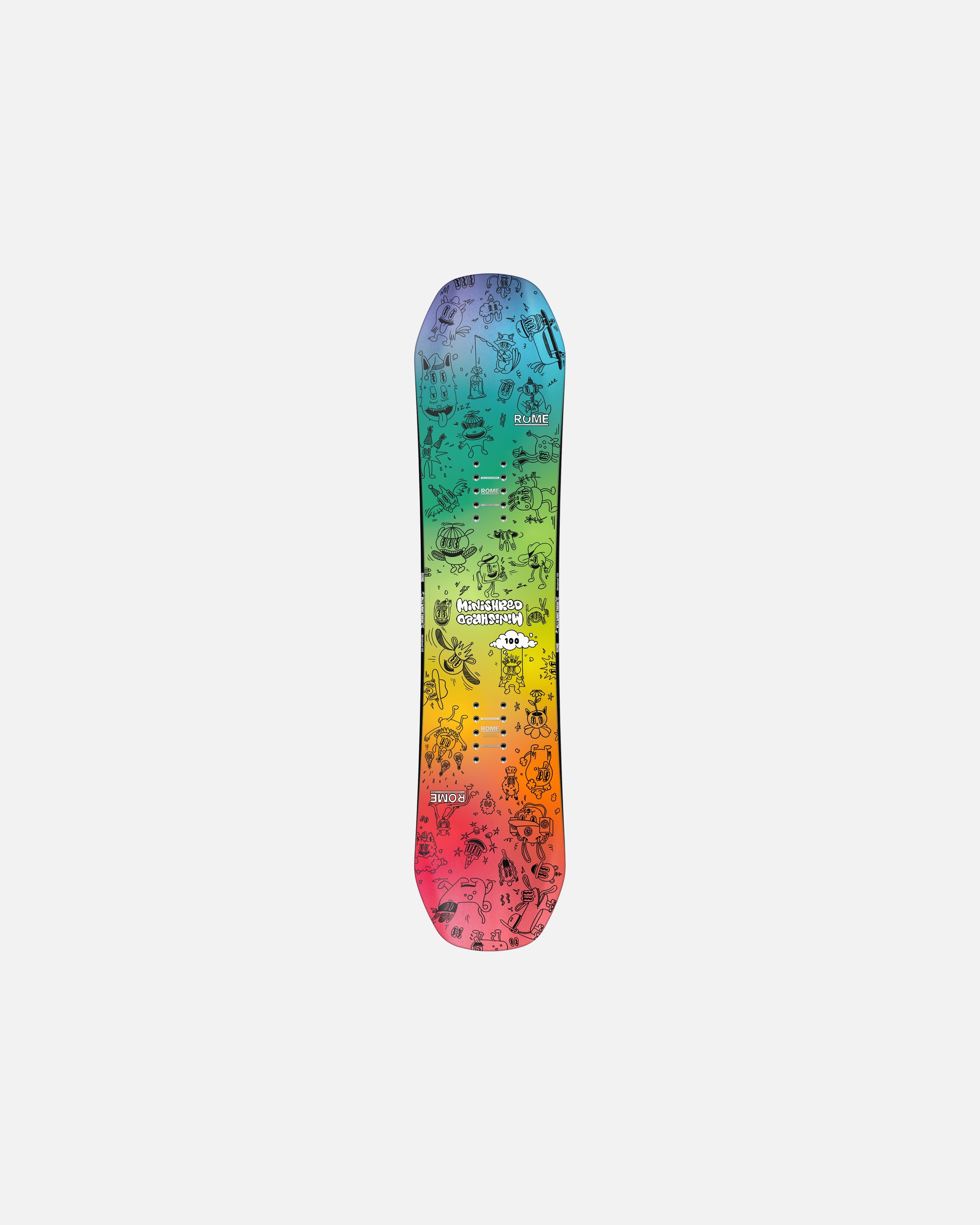 Minishred Youth Snowboard - True Twin Snowboards - Rome US - 2025-2026 - Rome Snowboards