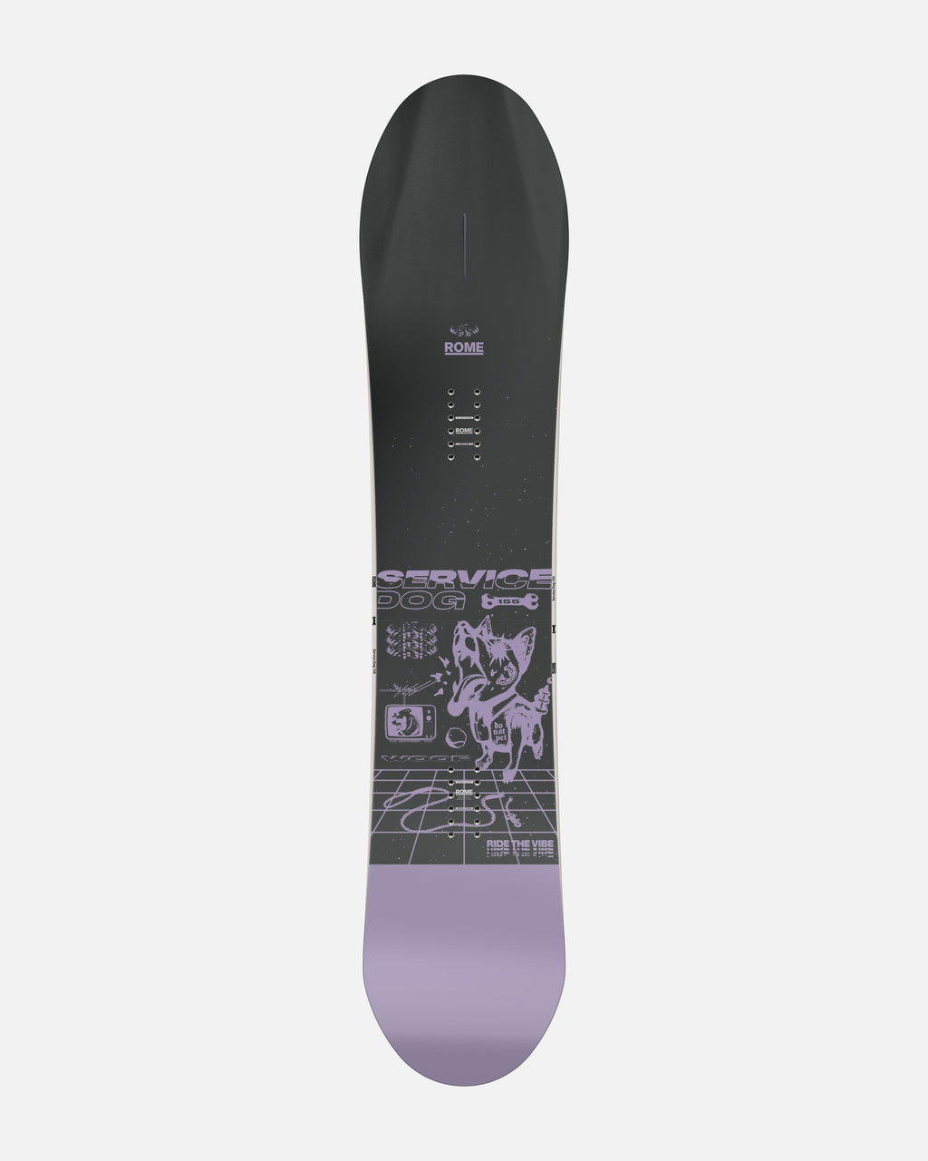 Service Dog Snowboard - Directional Snowboards - Rome US - 2025-2026 - Rome Snowboards