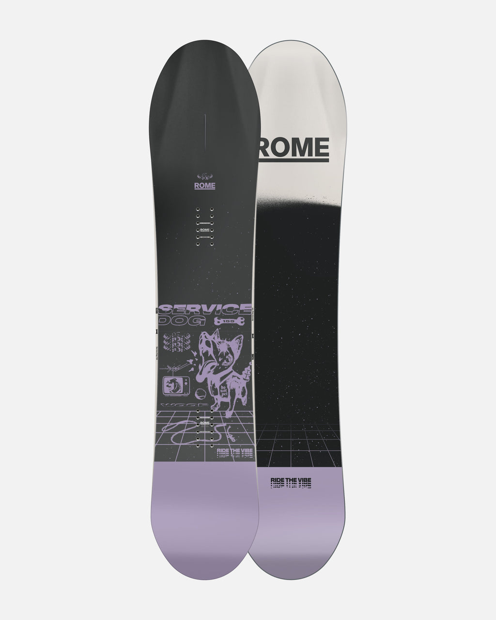Service Dog Snowboard - Directional Snowboards - Rome US - 2025-2026 - Rome Snowboards