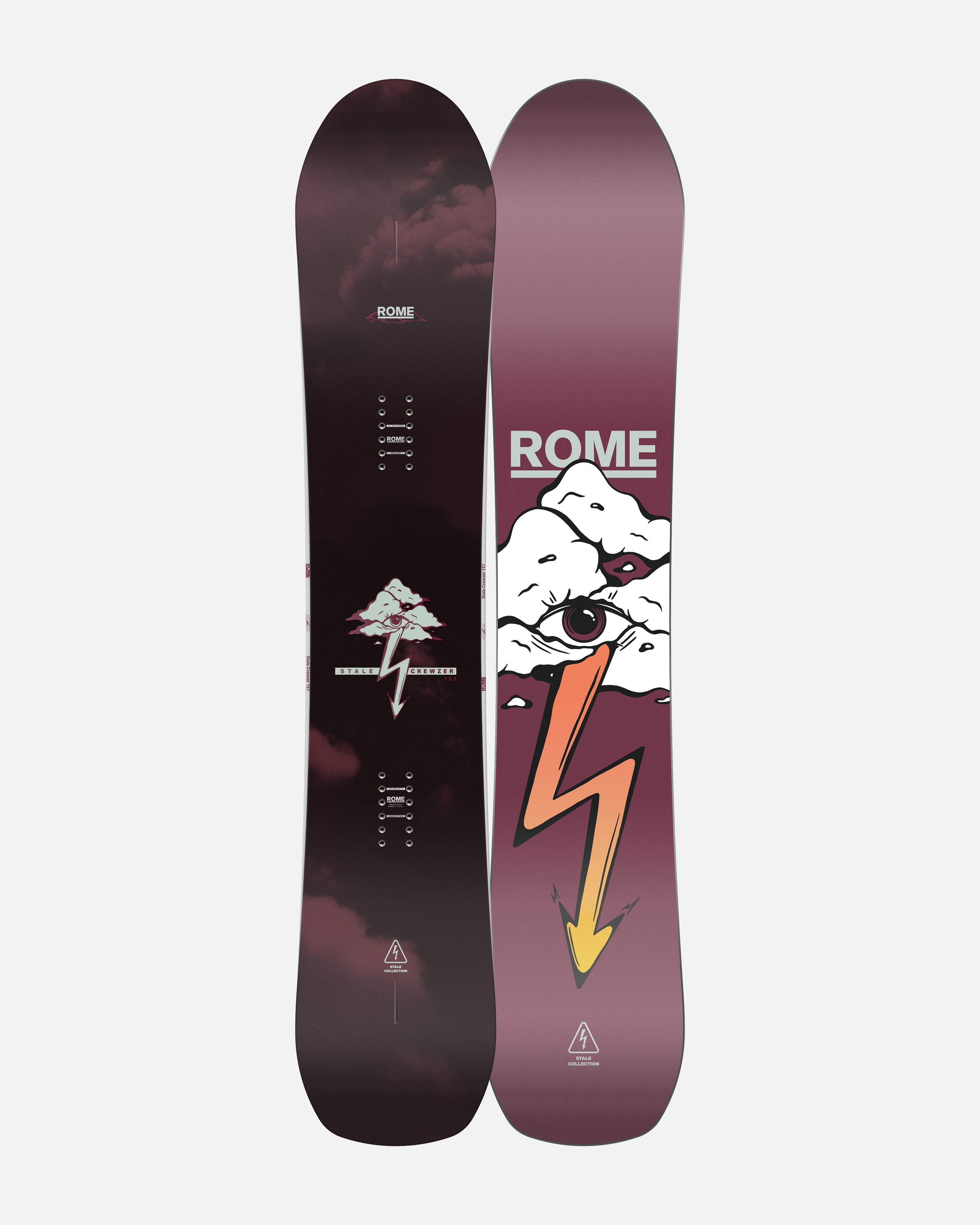 Stale Crewzer Snowboard - Directional Twin Snowboards - Rome US - 2025-2026 - Rome Snowboards