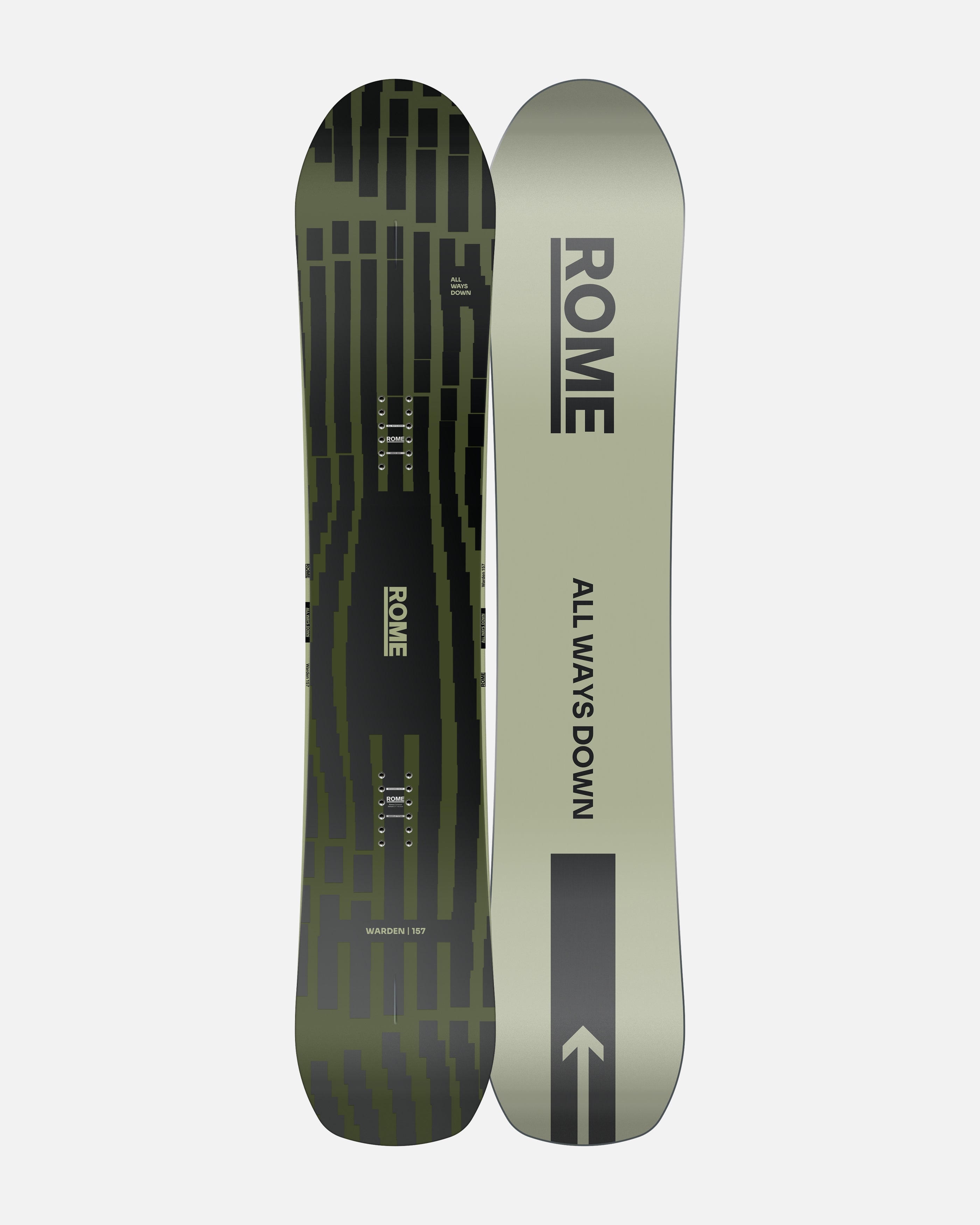 Warden Snowboard - Directional Twin Snowboards - Rome US - 2025-2026 - Rome Snowboards