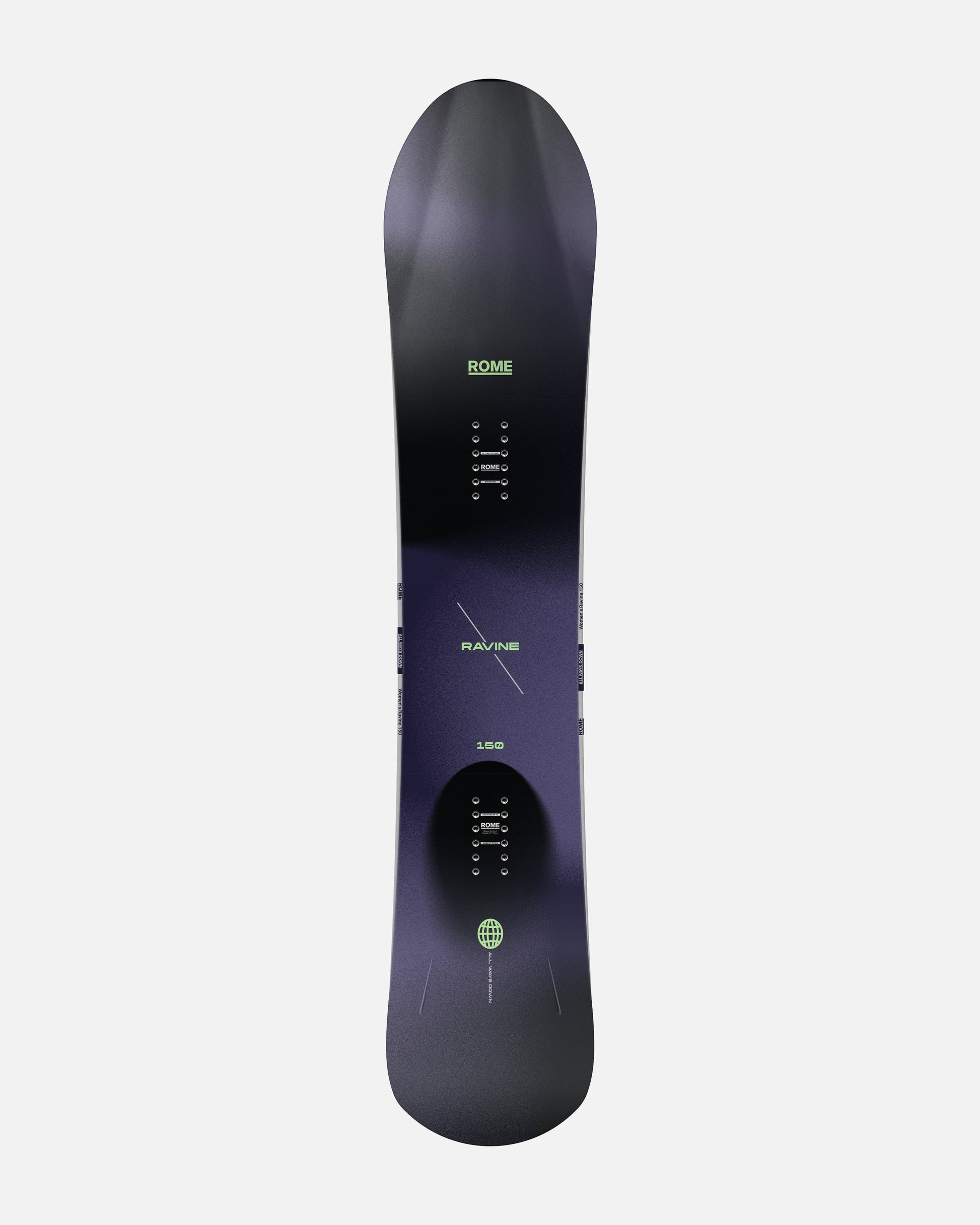 rome all mountain snowboards 2019 Rome Women's Ravine Snowboard 2026 144