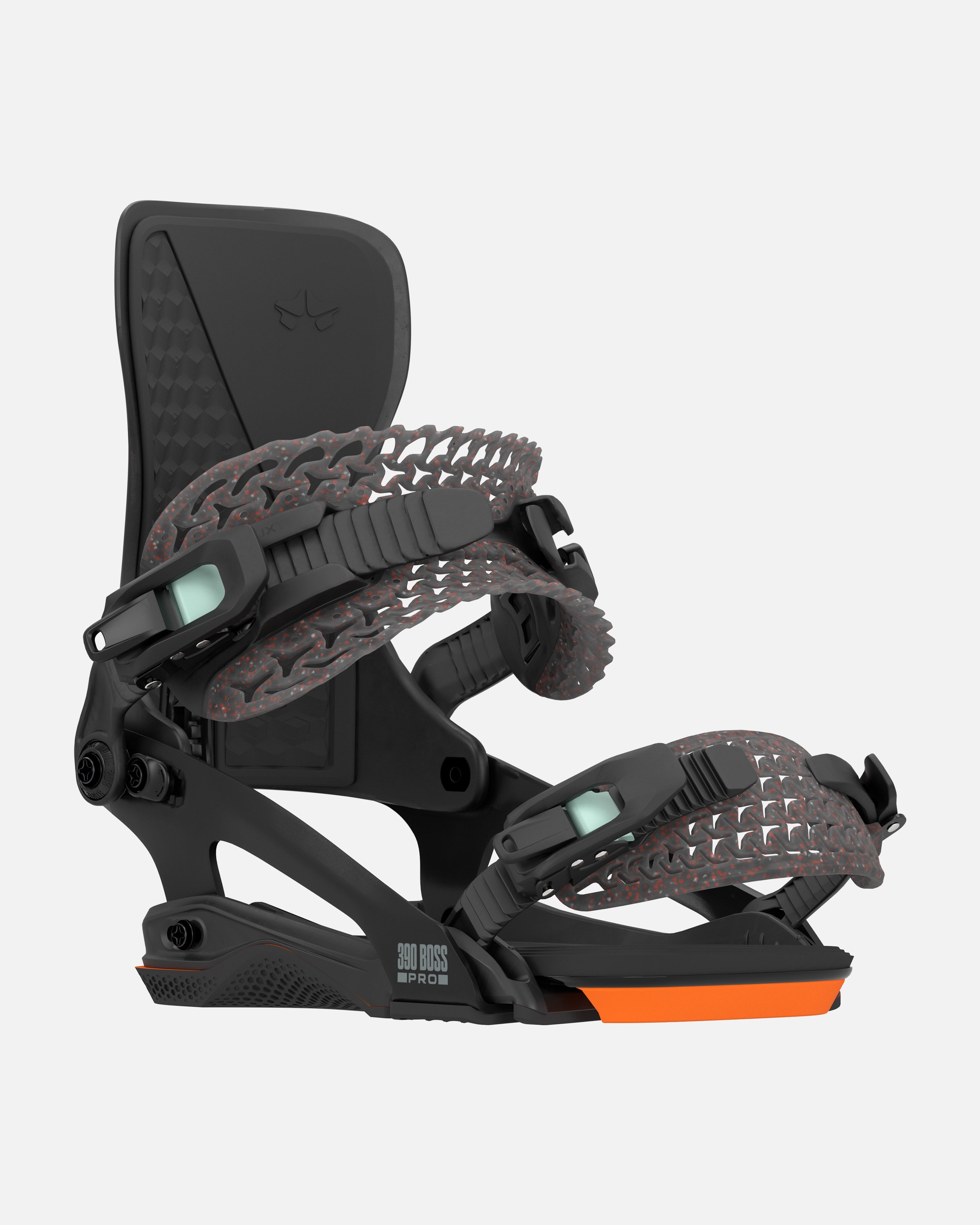 Rome 390 Boss FW Pro BLACK/SLATE Bindings (RO.26.22.390P.BK)
