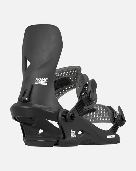 Rome Trace HW Snowboard Bindings 2026 - Black