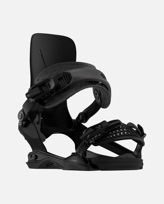 mens rome snowboard bindings Katana AW Pro Men's 2025/2026 S / BLACK/SLATE The lightweight design reduces fatigue during long sessions Katana AW Fase Snowboard Bindings
