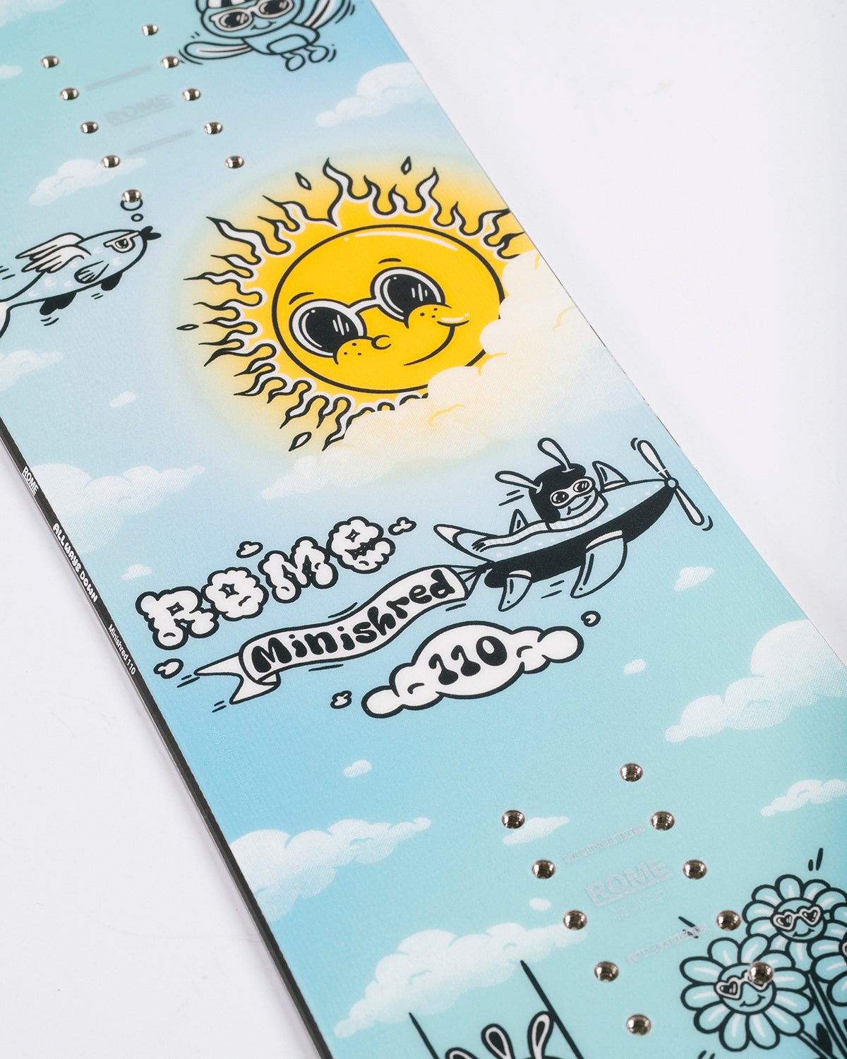 ROME ローファイ 143cm ビンS レディース/子供 スノーボードセット◇ Rome Minishred Youth Snowboard 2026/2027 – Rome Snowboards