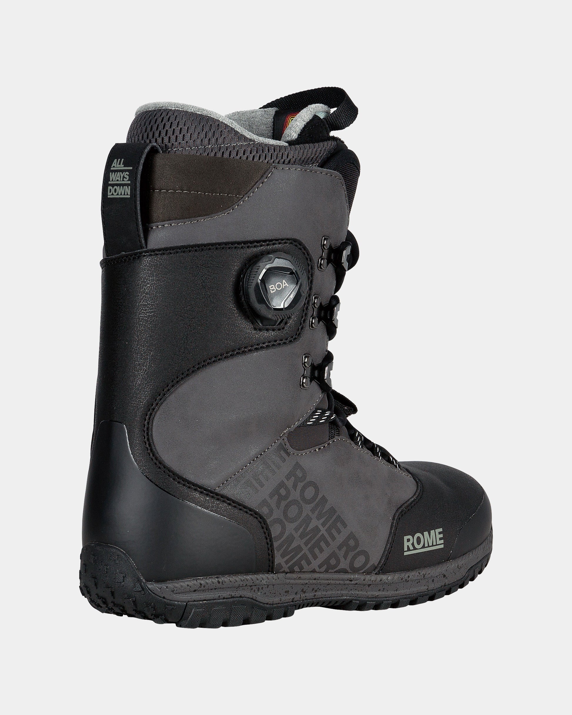 features-bg-black Bodega Hybrid Boa 2025 | Rome Snowboards™ professional snowboard boots