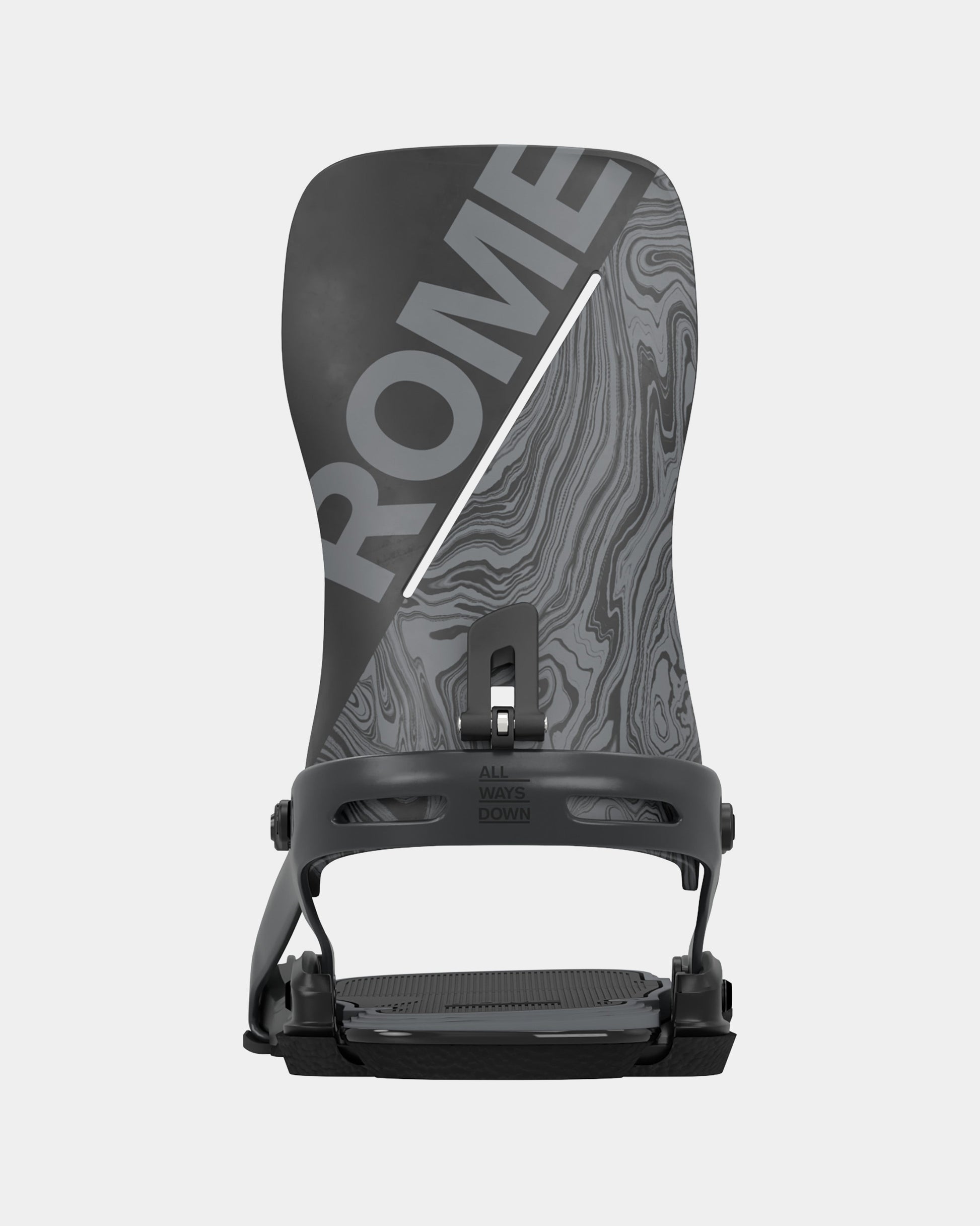 color-black Katana 2025 | Rome Snowboards™ snowboard bindings for men