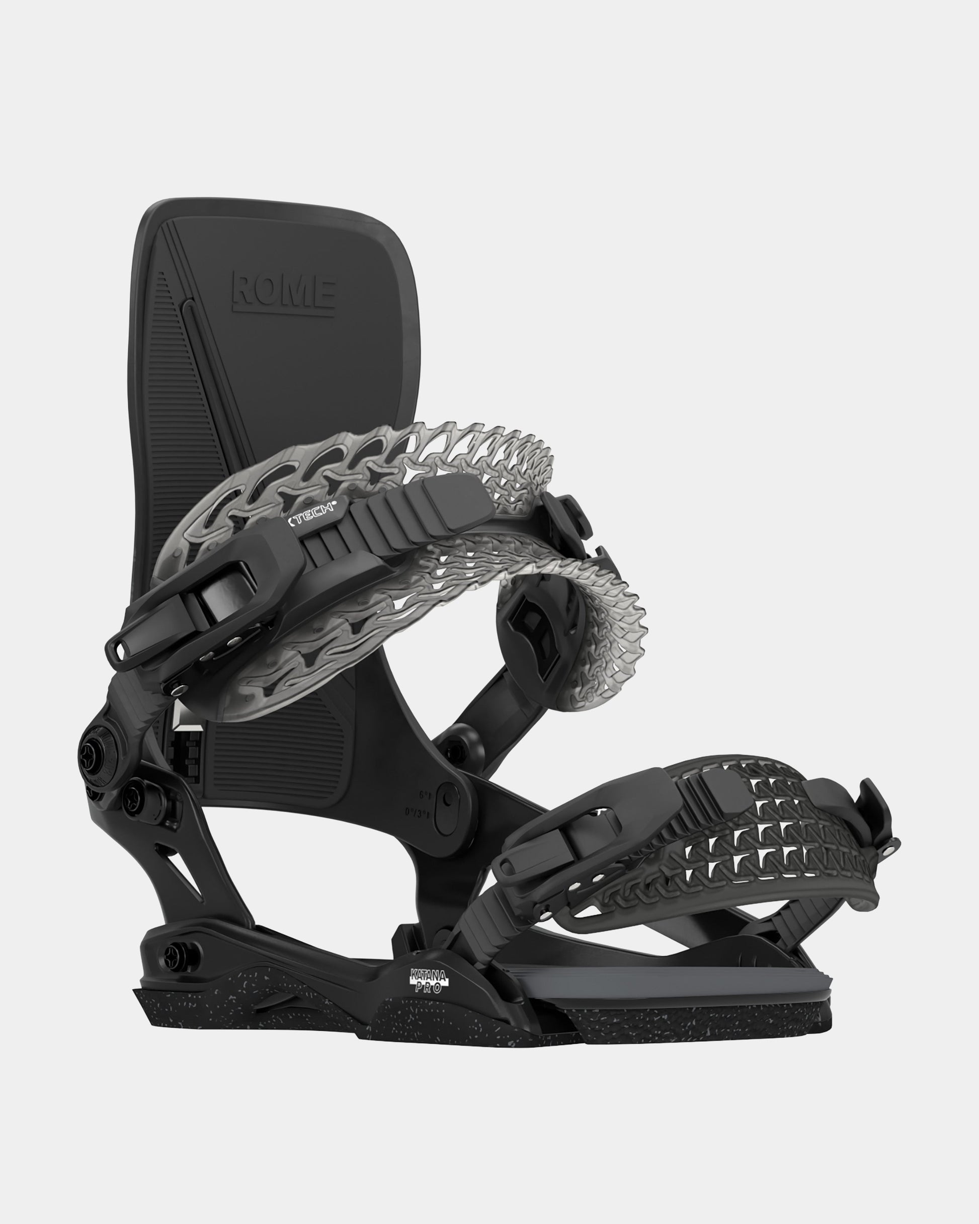 color-black Katana Pro 2025 | Rome Snowboards™ best men's bindings