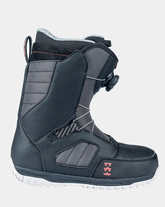 rome snowboards boots womens stomp boa black 2023-2024 1