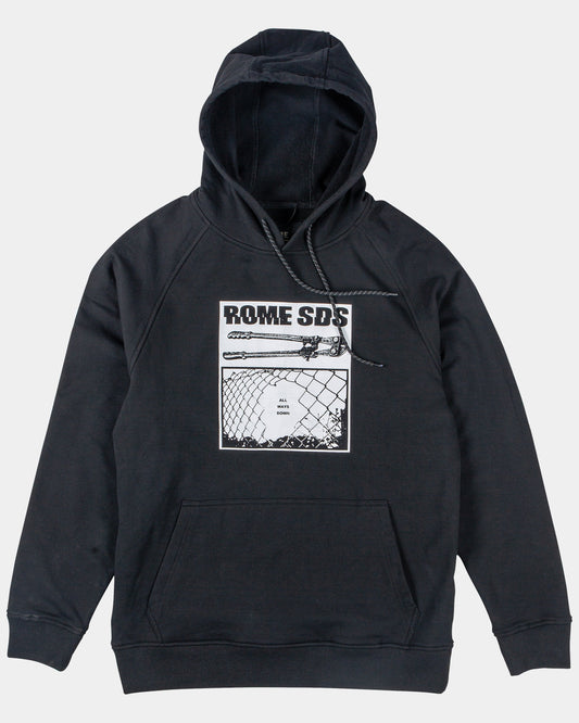 Rome Basic Hoodie 2022-2023 product photo from the front cover shot in the studio