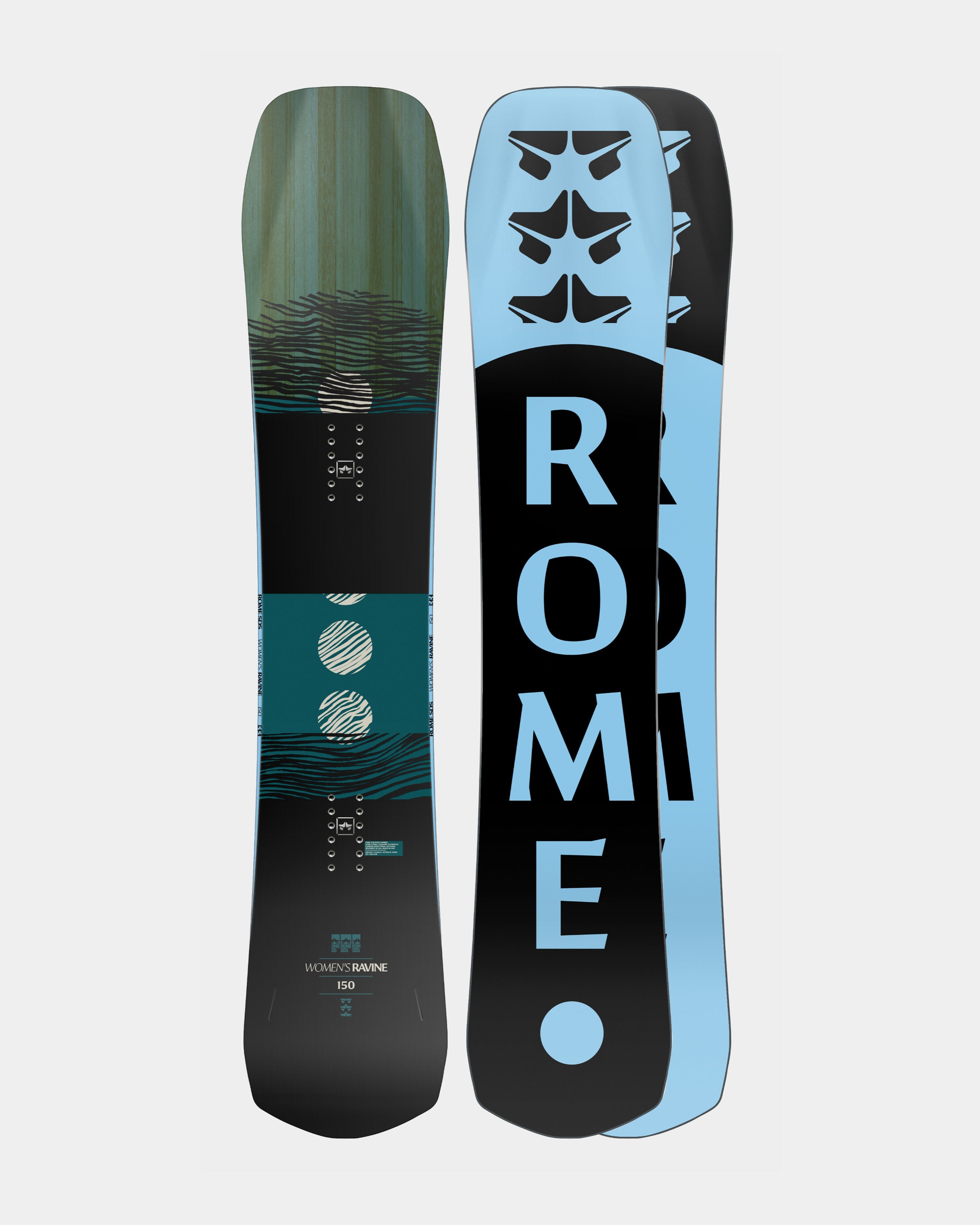 Rome Women's Ravine Women's snowboard 2023 – Rome SDS US