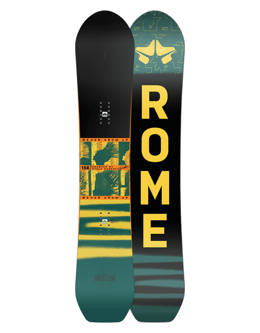 Rome snowboards Stale Sandbech Crewzer snowboard 2020 - 2021 designed by Stale Sandbech
